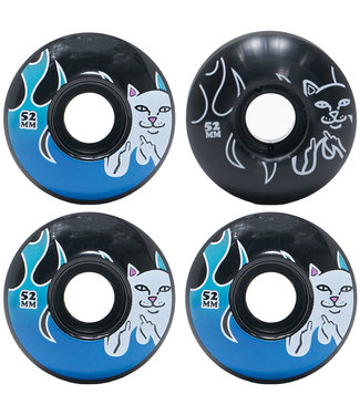 RIPNDIP Welcome To Heck Skate Wheels Black - 52Mm