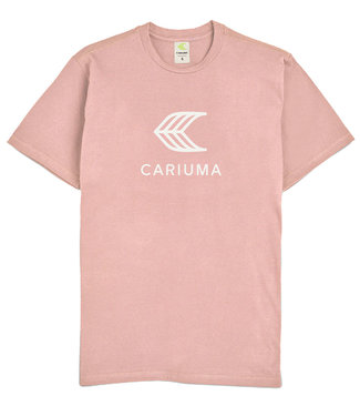 CARIUMA Team T-Shirt - Rose/Off White Logo