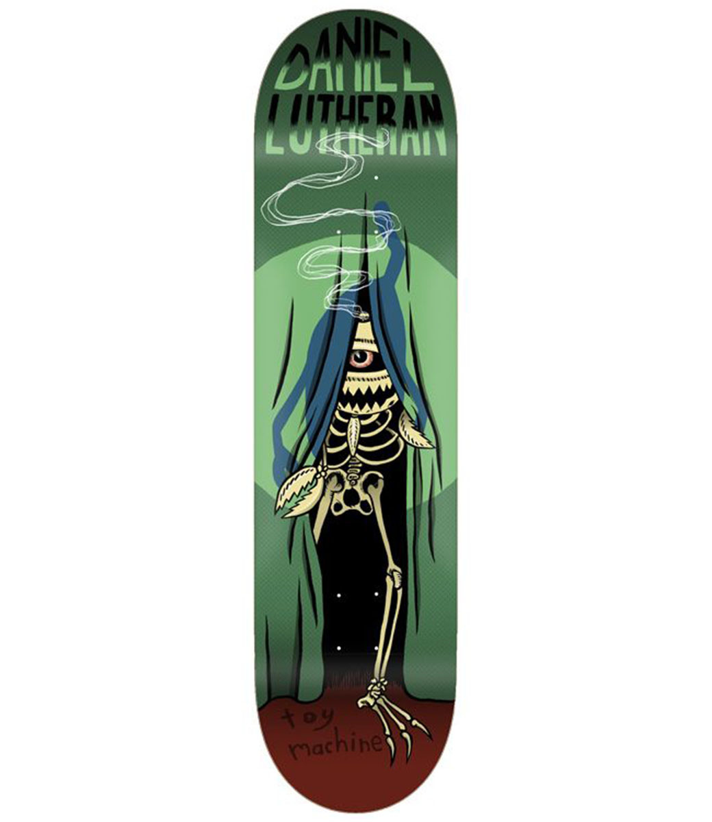 TOY MACHINE Lutheran Curtain Deck - 7.875