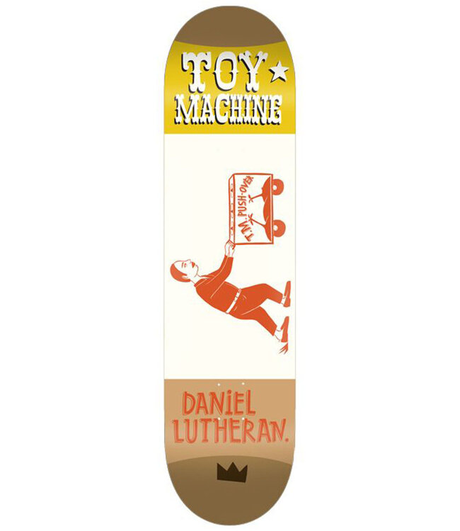 TOY MACHINE Lutheran Kilgallen Deck - 8.38