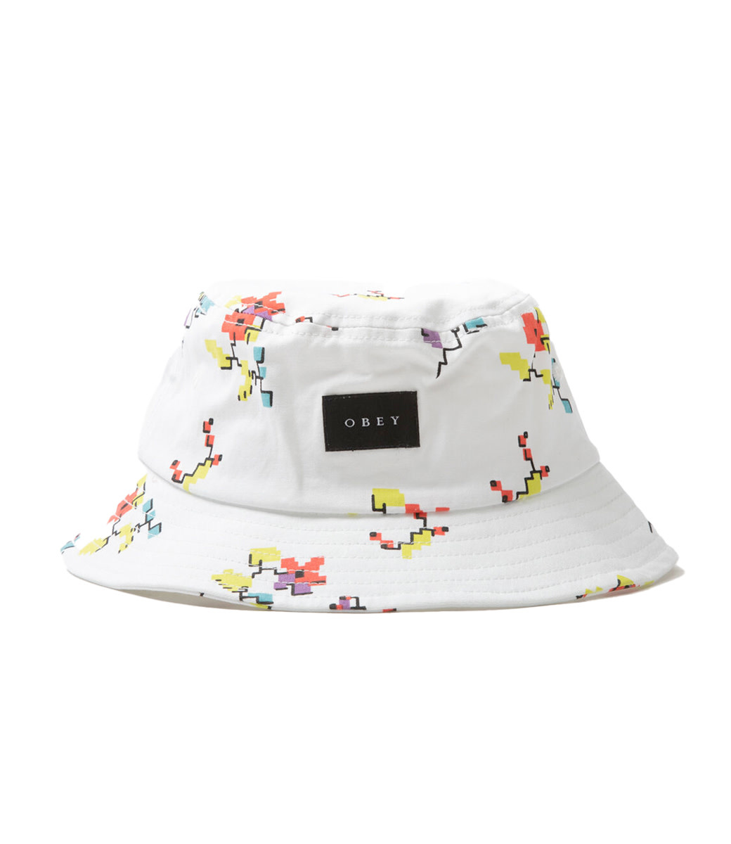 Digital Floral Bucket Hat 