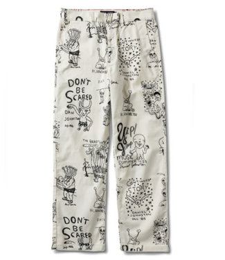 32 Daniel Johnston Embroidered pants-