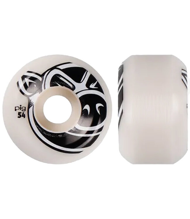 PIG WHEELS Pig Head C-Line Wheels Natural - 54Mm