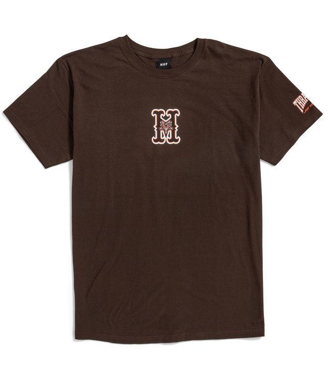 HUF Sunnydale Shortsleeve T-Shirt - Chocolate