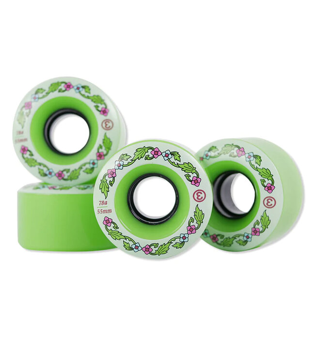 PREDUCE Green Thai Pattern Wheels - 55Mm 78A