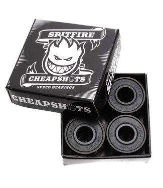 SPITFIRE WHEELS Cheapshots Bearings - Black