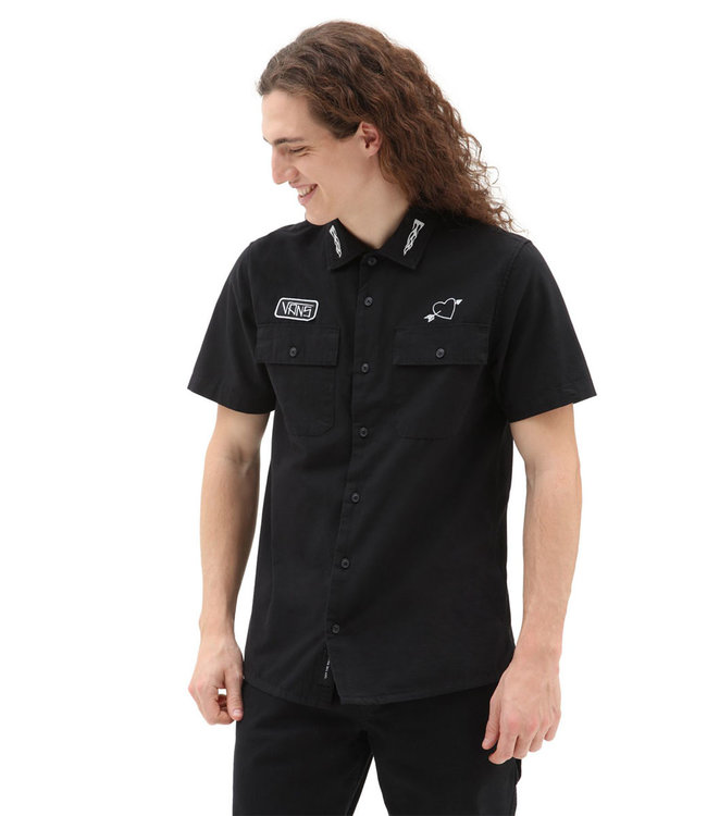 VANS Elijah Berle Woven Shirt - Black