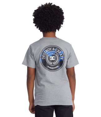 DC Black Op Crest T-Shirt Kids - Heather Grey