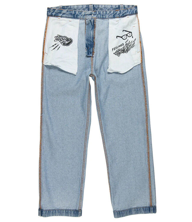 FEELINGS Maker Pants - Light Indigo Wash