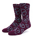HUF Blah Crew Sock - Purple