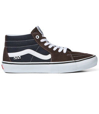 VANS Skate Grosso Mid - Dark Brown/Navy