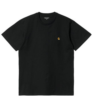 CARHARTT WIP S/S Chase T-Shirt - Black/Gold