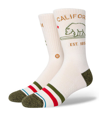 STANCE California Republic 2 Crew Sock - Off White