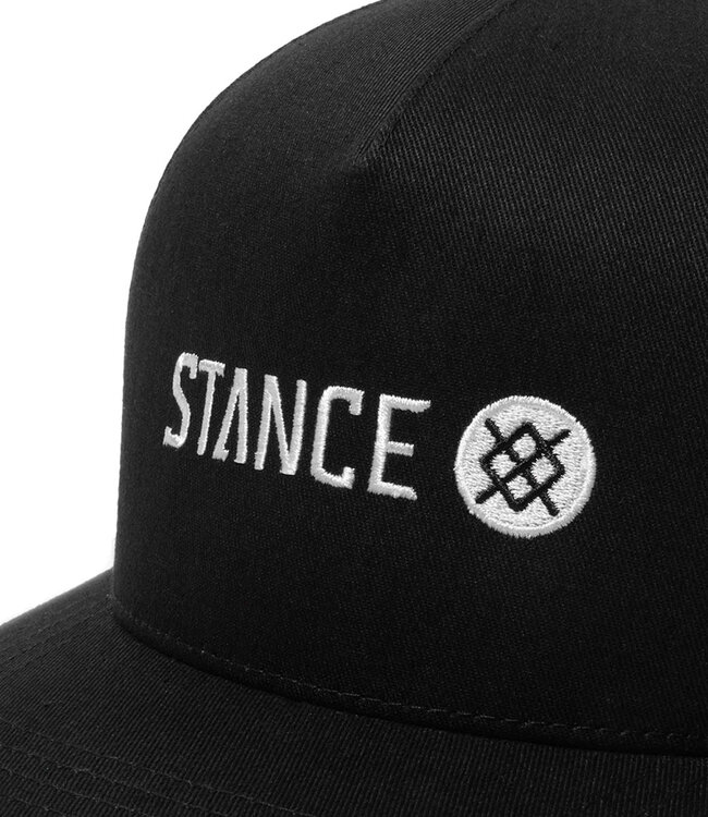 STANCE Icon Snapback Hat - Black
