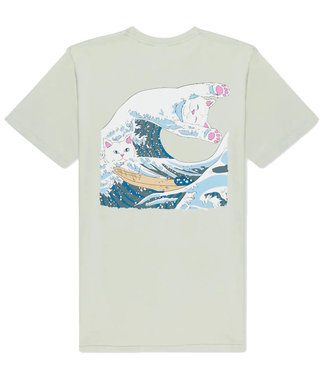 RIPNDIP Great Wave T-Shirt- Sage