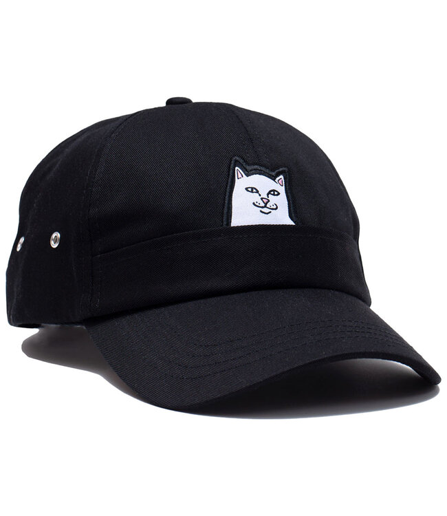 RIPNDIP Lord Nermal 6 Panel Pocket Hat - Black