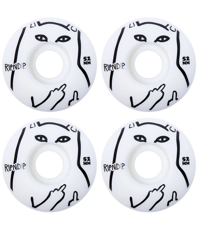 RIPNDIP Lord Nerm Skate Wheels White - 50Mm