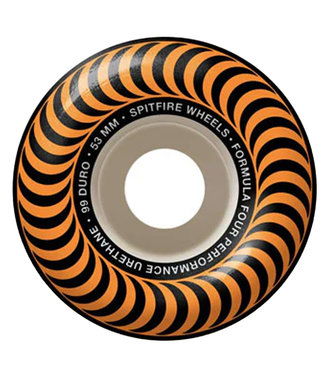 SPITFIRE WHEELS FORMULA FOUR CLASSIC SWIRL ORANGE - 53MM 99A