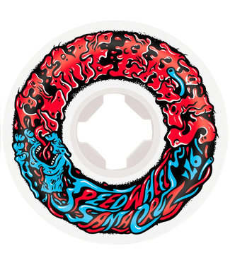 SANTA CRUZ Slime Balls Vomit 2 Mini White/red/blue - 53 Mm 97 A