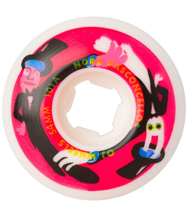 OJ WHEELS Vasconcellos Nora by Alexis Elite Ez Edge White - 101 a 54 Mm