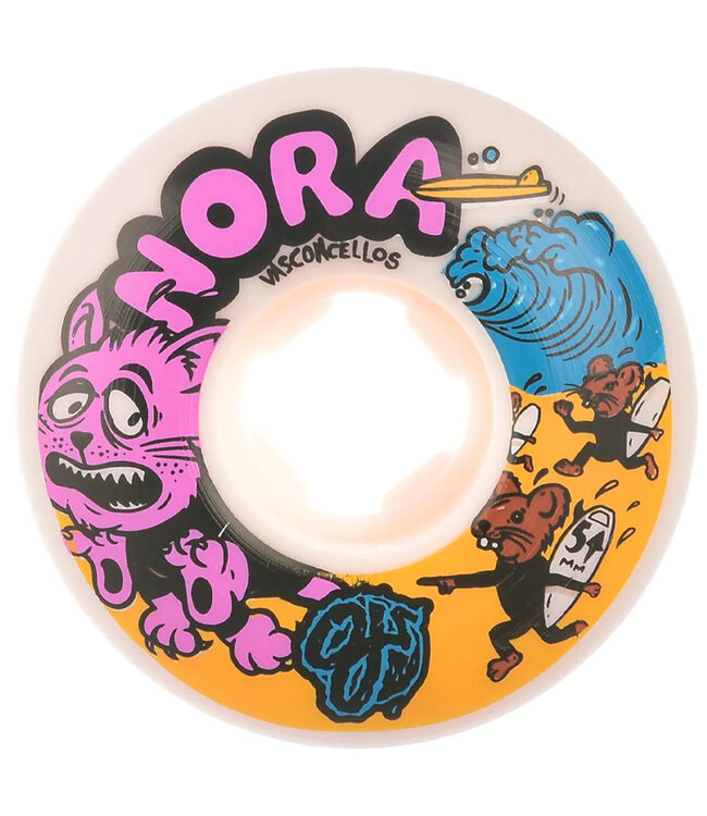 OJ WHEELS Nora Vasconcellos Surfs Up 2 Elite Ez Edge White - 54mm 101a