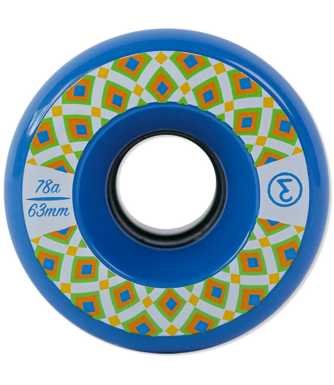 PREDUCE Blue Thai Pattern Wheels - 63Mm 101A