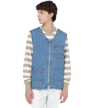 DICKIES Dickies Denim Vest - Light Wash