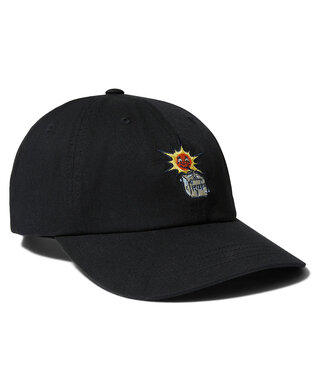 HUF Sippin' Sun Curved 6 Panel Hat - Black