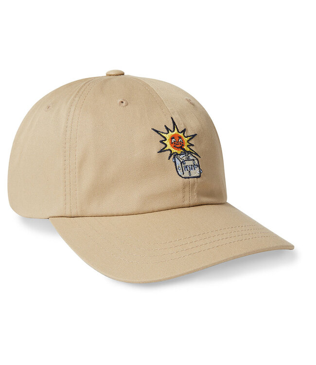 HUF Sippin' Sun Curved 6 Panel Hat - Clay