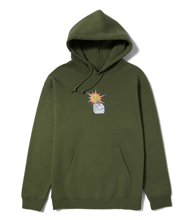 HUF Sippin' Sun Hoodie - Olive