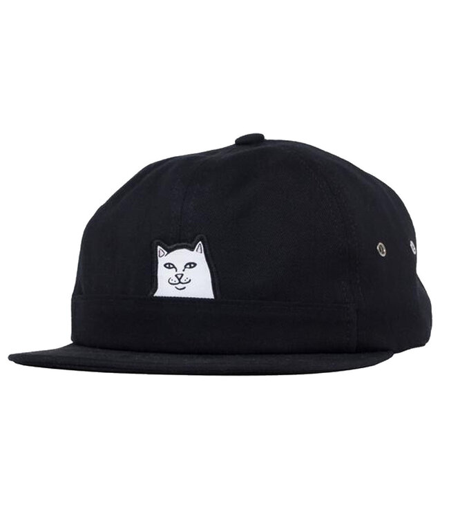RIPNDIP Lord Nermal 6 Panel Pocket Hat - Black
