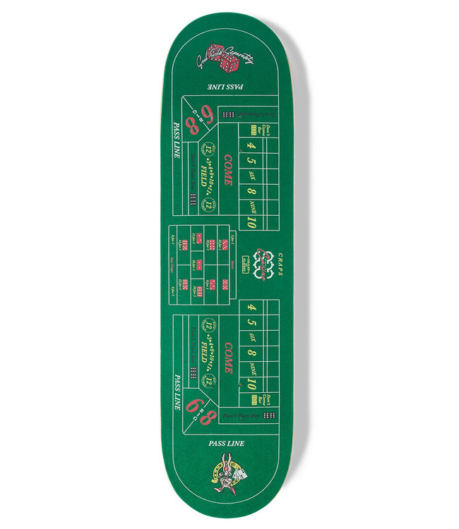 HUF Craps Deck Green - 8.25
