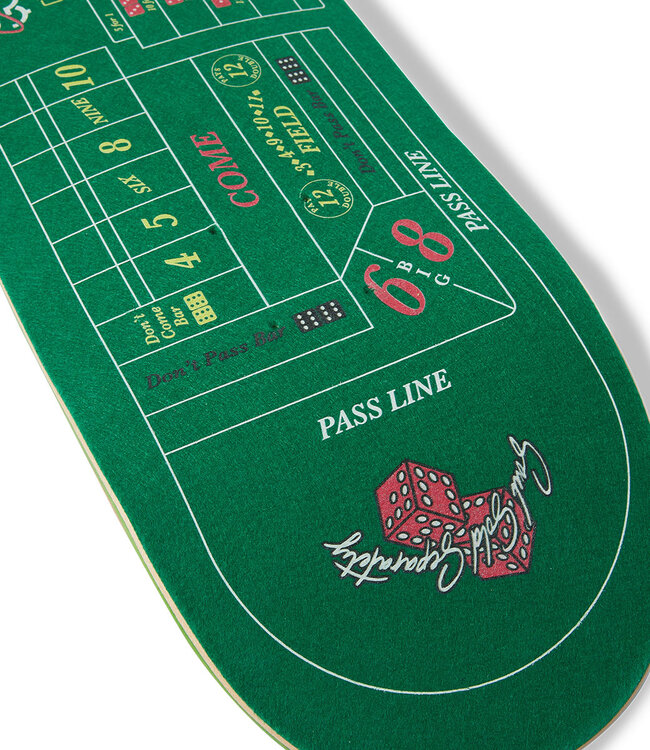 HUF Craps Deck Green - 8.25