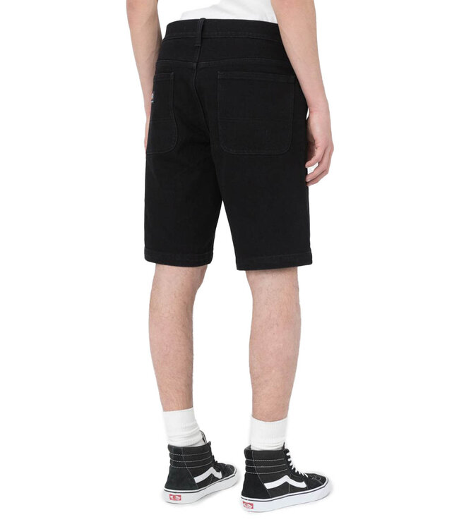DICKIES Wingville Loose Denim Short - Black