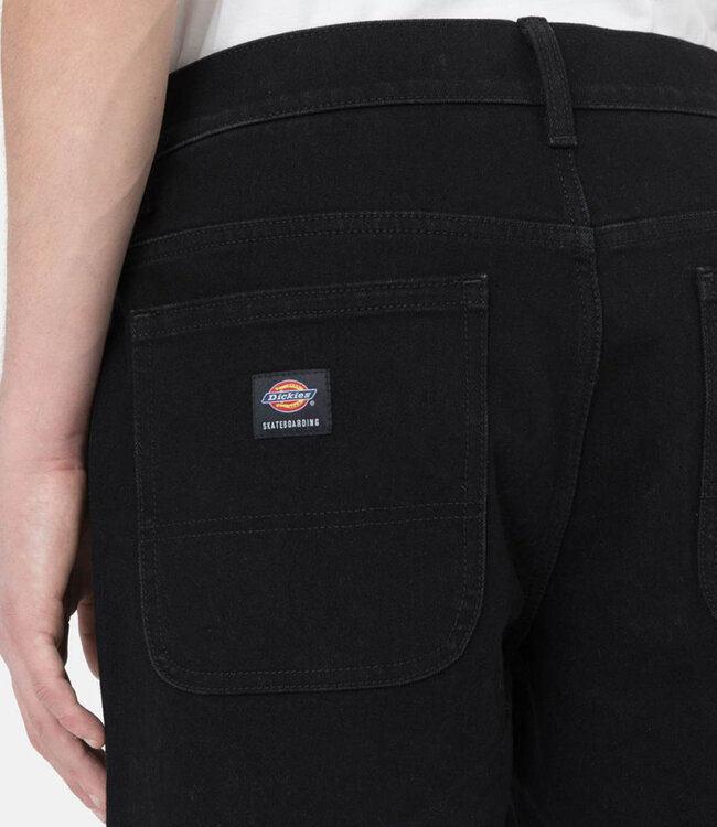 DICKIES Wingville Loose Denim Short - Black