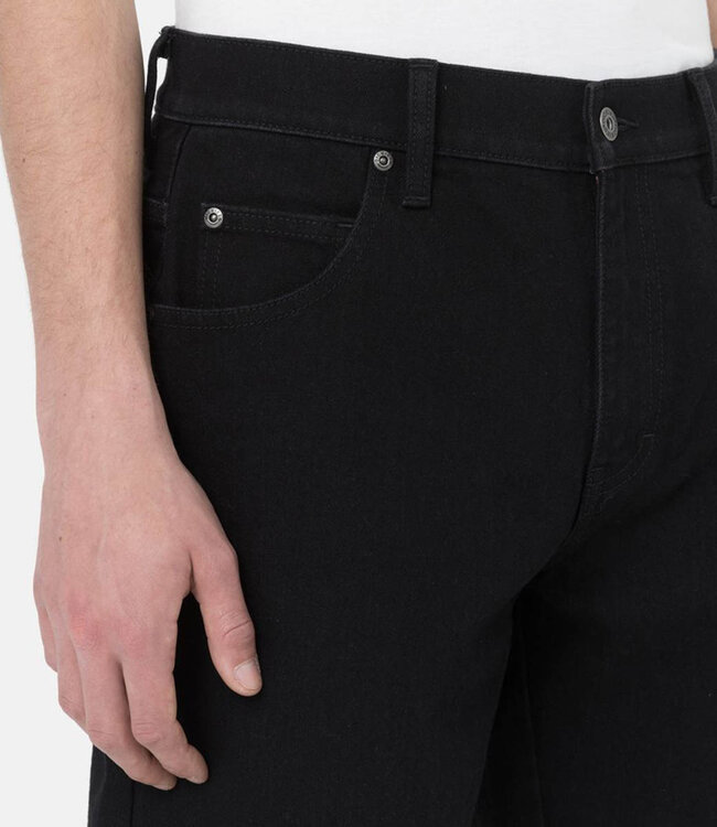 DICKIES Wingville Loose Denim Short - Black