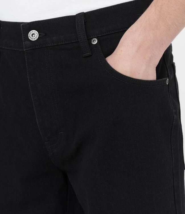 DICKIES Wingville Loose Denim Short - Black