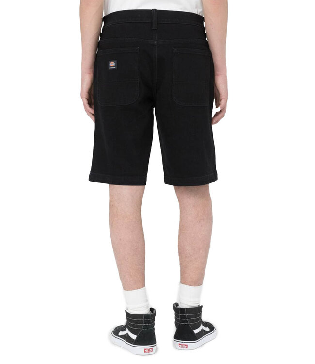 DICKIES Wingville Loose Denim Short - Black