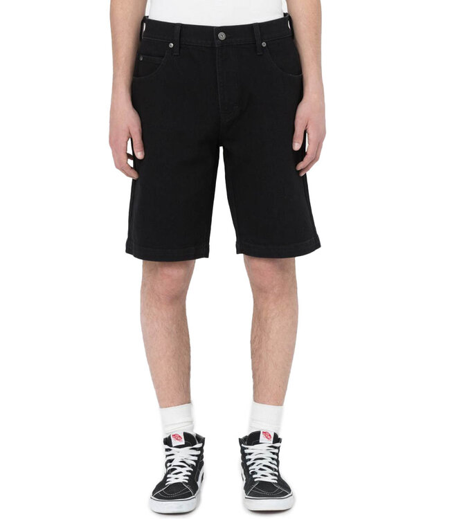 DICKIES Wingville Loose Denim Short - Black