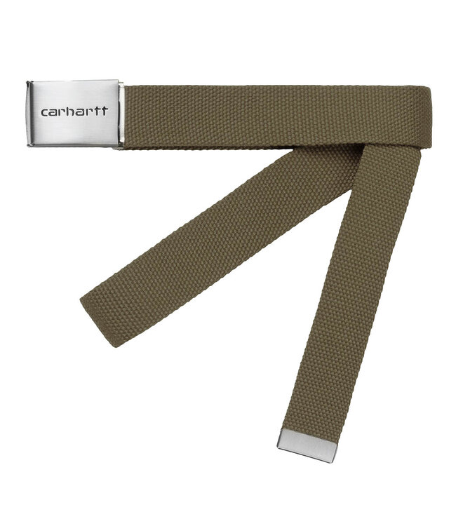 CARHARTT WIP Clip Belt Chrome - Highland