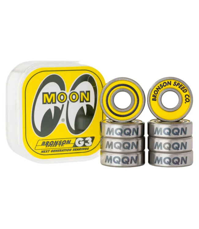 BRONSON SPEED CO. Mooneyes Pro Bearings G3 - Yellow