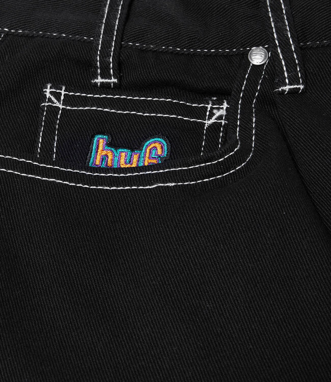 HUF Cromer Pant - Black/White