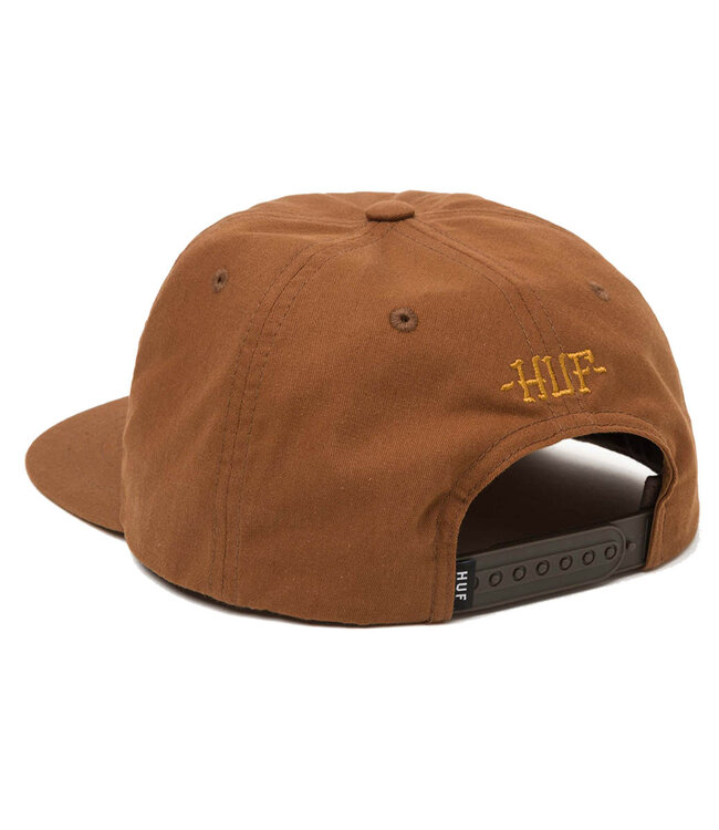 HUF Twin Dragon Snapback - Coffee
