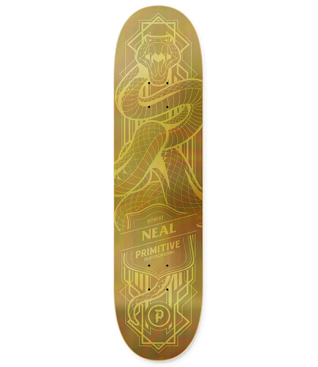 PRIMITIVE Neal Viper Holofoil Deck Gold - 8.38