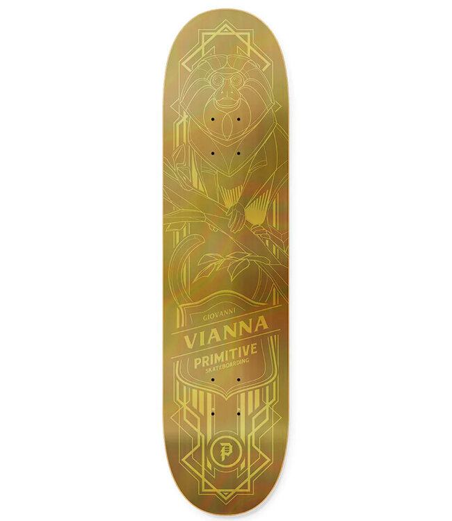 PRIMITIVE Vianna Tamarin Holofoil Deck Gold - 8.625