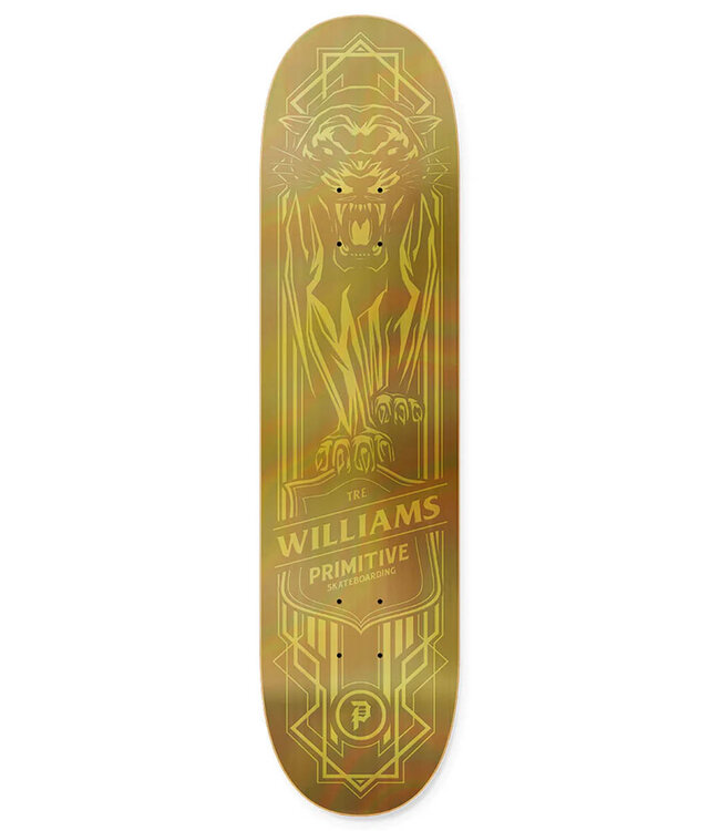 PRIMITIVE Williams Panther Holofoil Deck Gold - 8.5