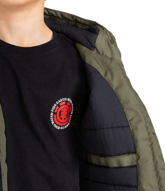 ELEMENT Dulcey 2 Tones Jacket (Kids) - Flint Black