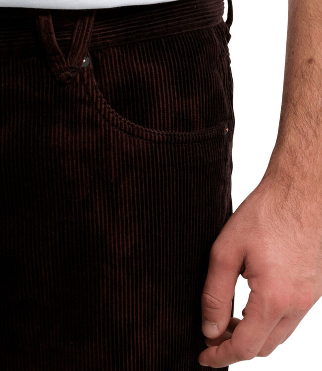 VOLCOM Billow Tapered Cord Pant - Bitter Chocolate
