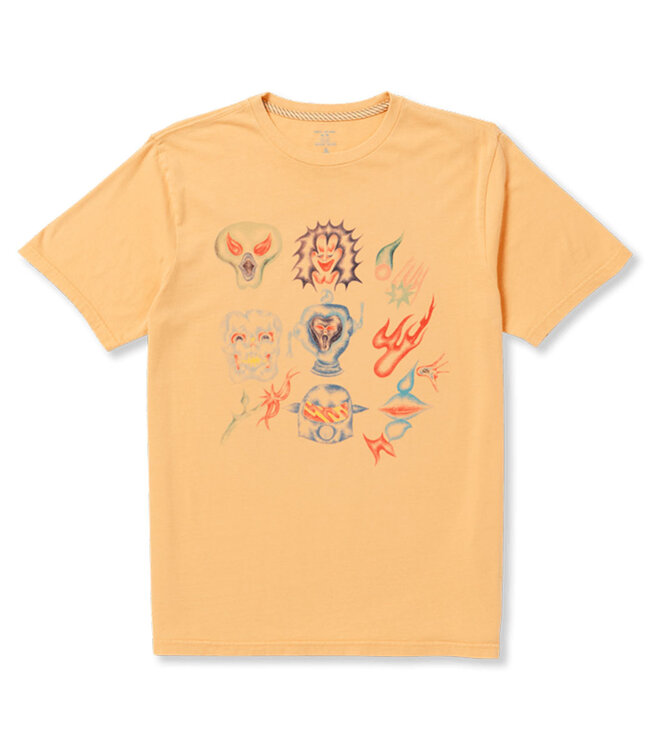 VOLCOM Sam Ryser T-Shirt - Flash Orange