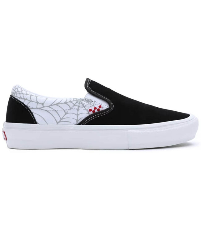 VANS Black Widow Skate Slip-On - Black/White